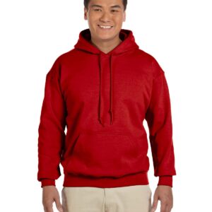 Mens Sweatshirt G185 Red Front Model
