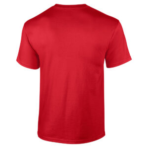 Mens Red T-Shirt g200_52_z Back View